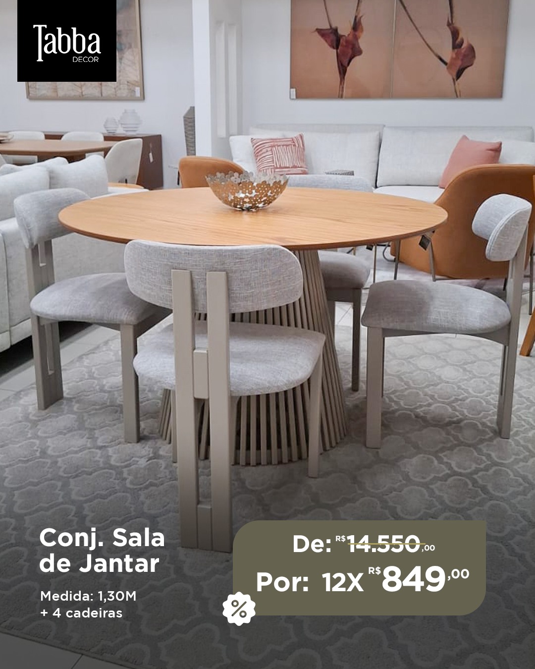 Aparador em promoção
