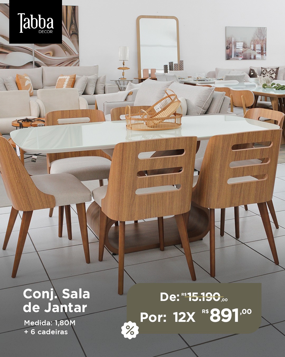 Rack em promoção